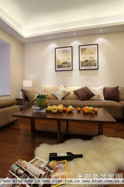 美式风格家庭客厅装饰图片