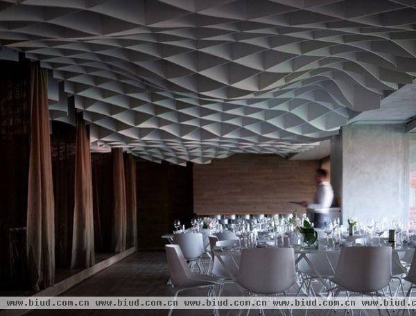 希腊雅典现代餐厅设计实景图
