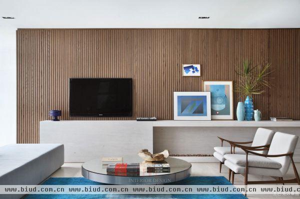 现代风格装修客厅电视背景墙设计效果图欣赏