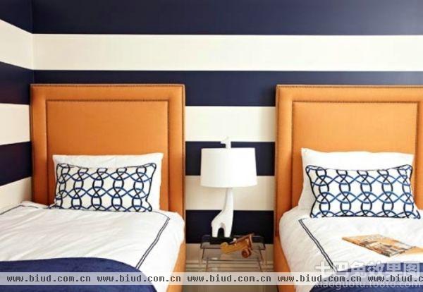 北欧风格卧室床头设计效果图