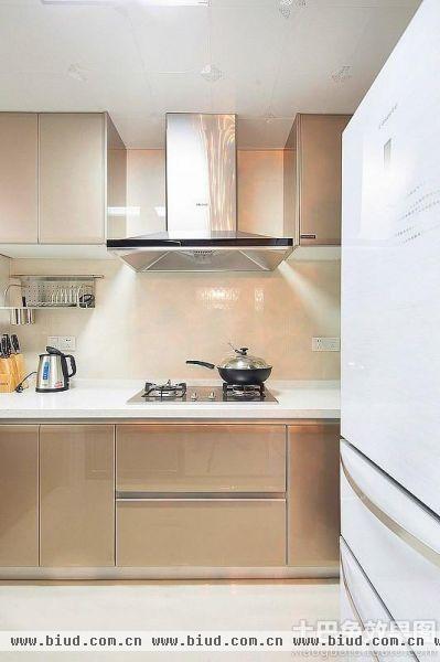现代风格厨房橱柜设计图片2014