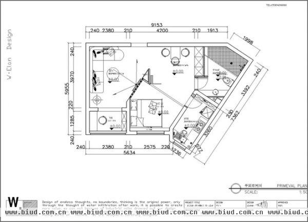 60平米异形空间合理利用