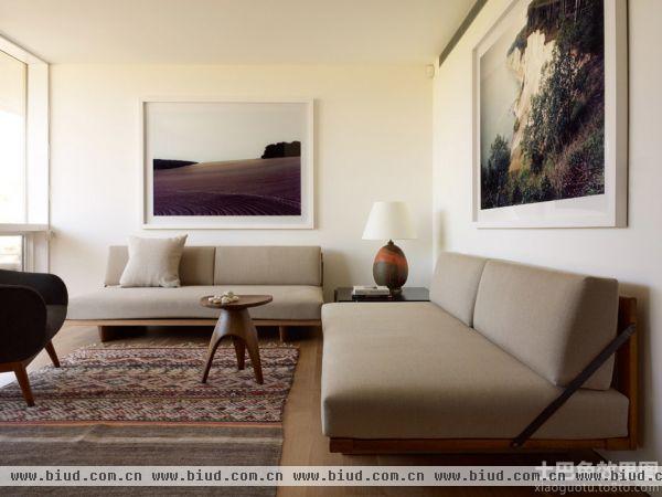 极简主义风格沙发背景墙装修效果图