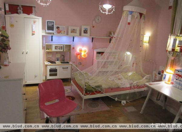 装修效果图粉色儿童房设计