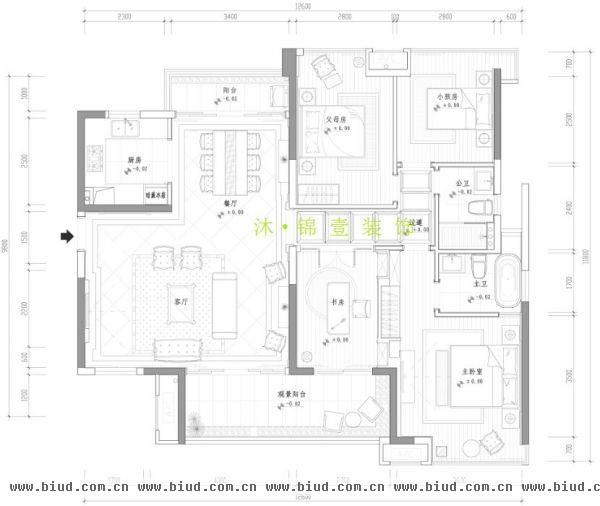 平面方案布局图