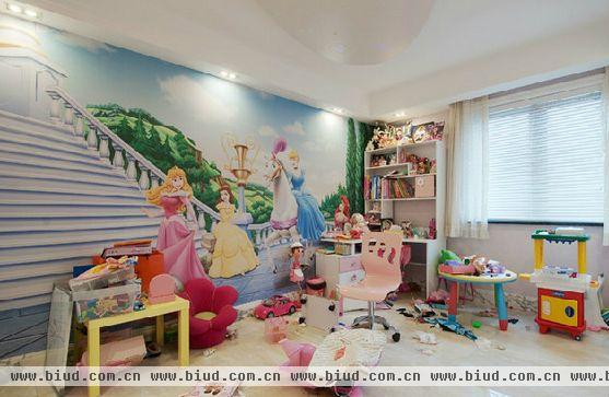 童话世界里的儿童房