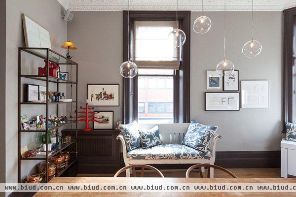 家具摆设活跃空间 英伦现代简约公寓