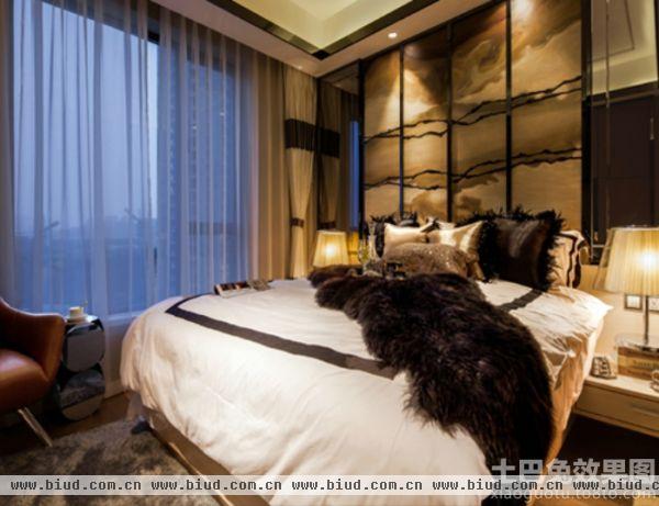 东南亚风格时尚卧室效果图