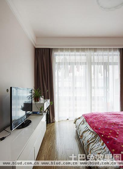 韩式家居卧室窗帘图片