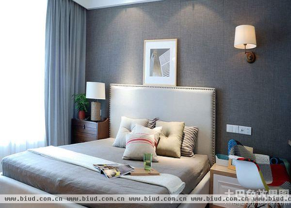 最新现代简约卧室布置效果图