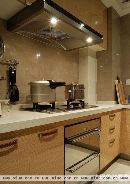 现代家装厨房橱柜台面装修