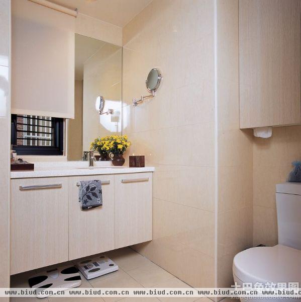 中式风格装修卫生间设计图片2014