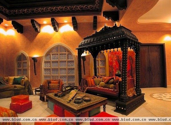 颜色艳丽 17款摩洛哥风格客厅设计