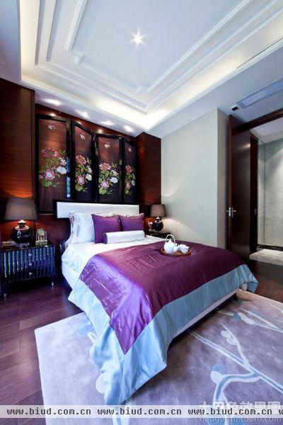 17平米中式风格居家卧室装修设计