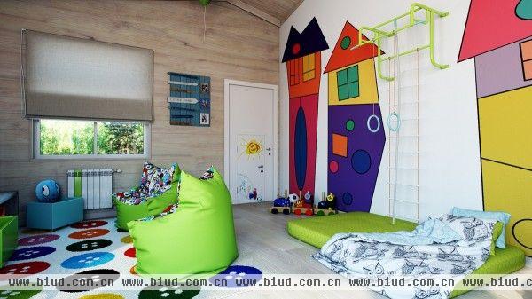 儿童房装修设计 缔造玩乐智力空间