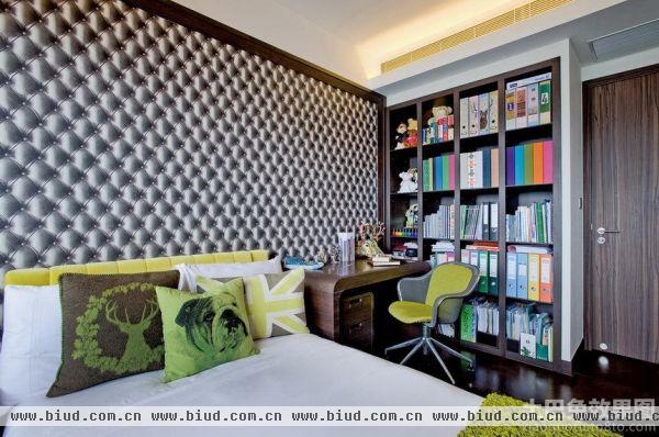 美式风格卧室书房图片
