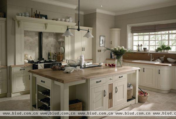 欧式别墅厨房装修设计图片