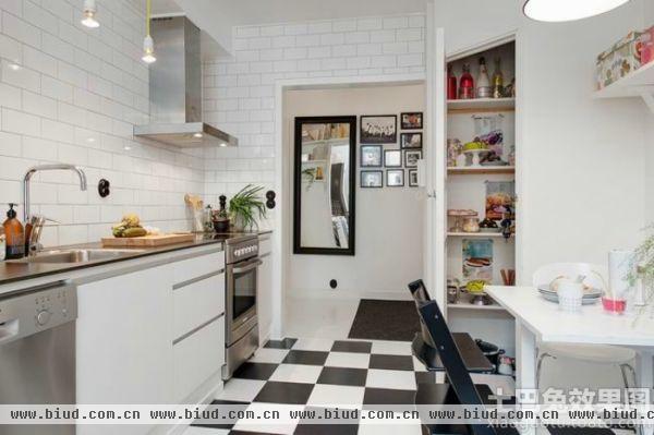 北欧风格厨房设计图片