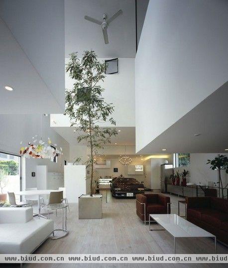 时尚复式设计东京现代简约住宅