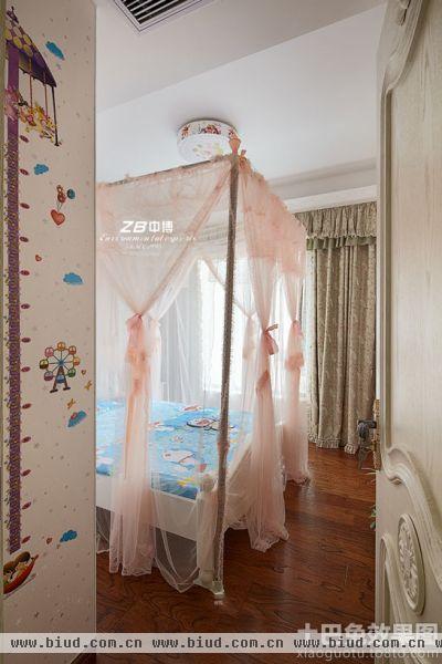 温馨宜家欧式儿童房间布置效果图