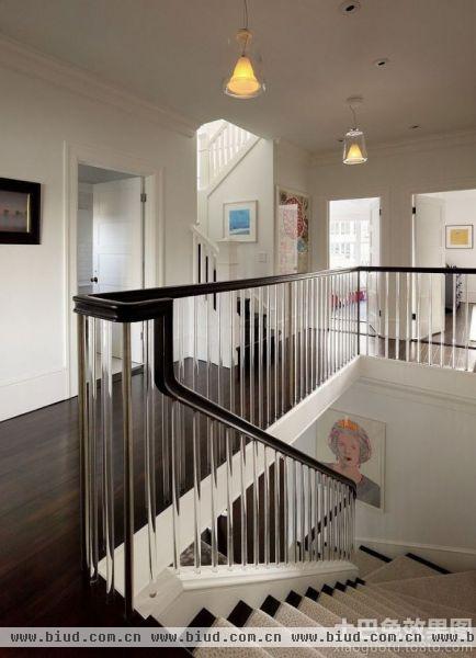 家庭装修复式楼梯设计图片