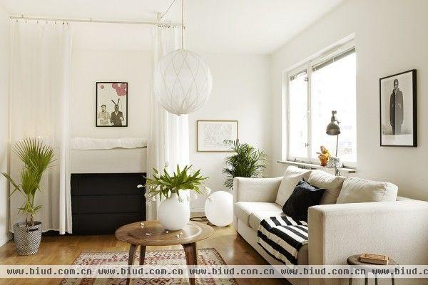 提升舒适度 瑞典33平米原木风公寓