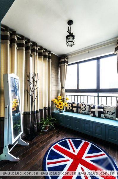 东南亚风格室内飘窗装修设计2014