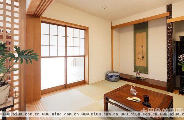 113平时尚日式三居室装修效果图片