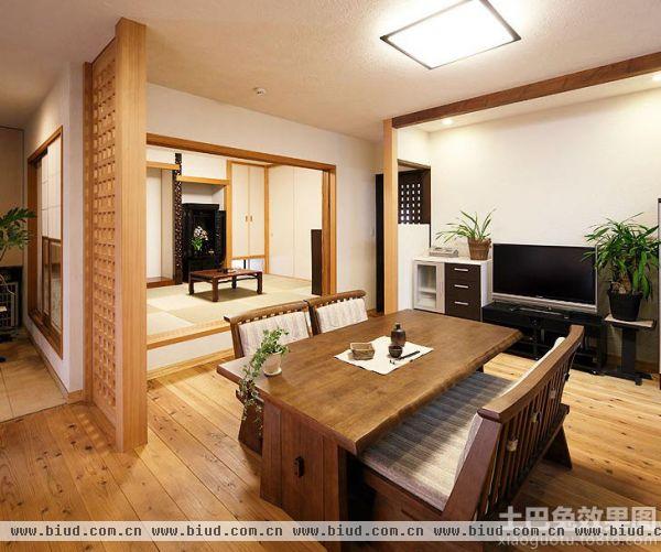 日式三居装修客厅图片