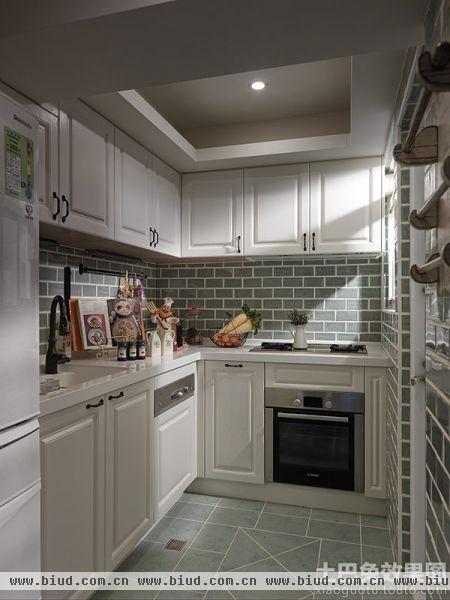 地中海风格家居厨房装修设计图片2014