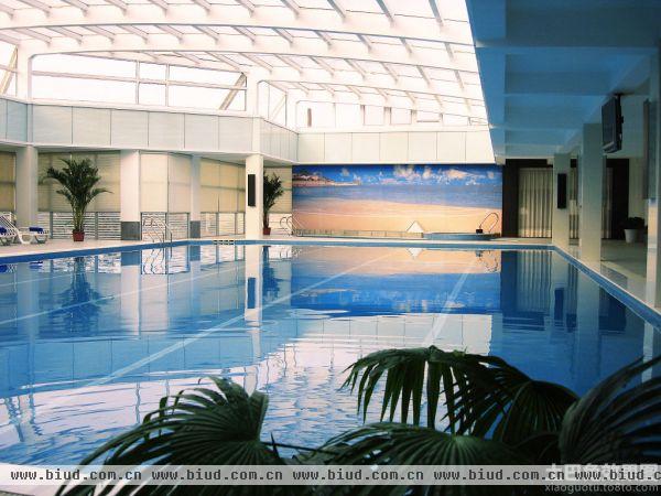 晋城金辇大酒店室内游泳池图片