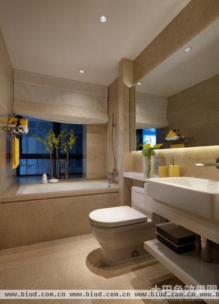 现代家居卫生间装修设计图片2014