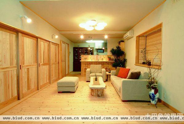 日式家居客厅装修设计