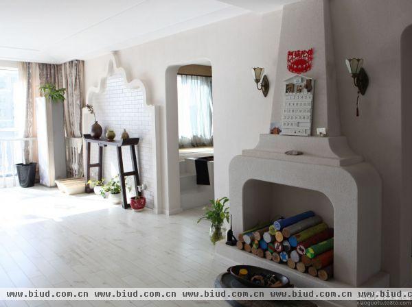 简欧风格75平米一居室装修图片大全2014图片