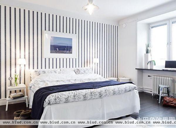 北欧风格家庭卧室图片欣赏
