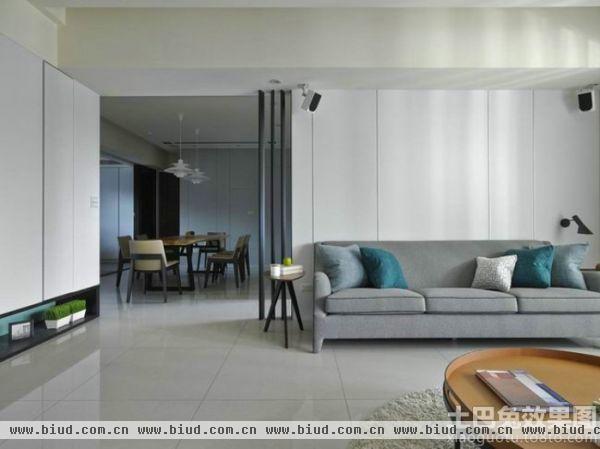 现代风格120平米三居室装修效果图欣赏大全