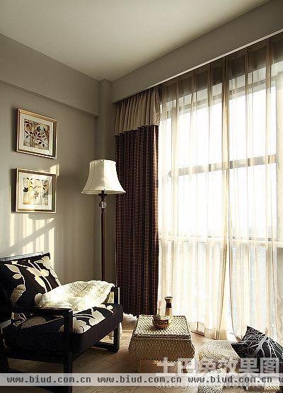 家装室内窗帘设计效果图欣赏