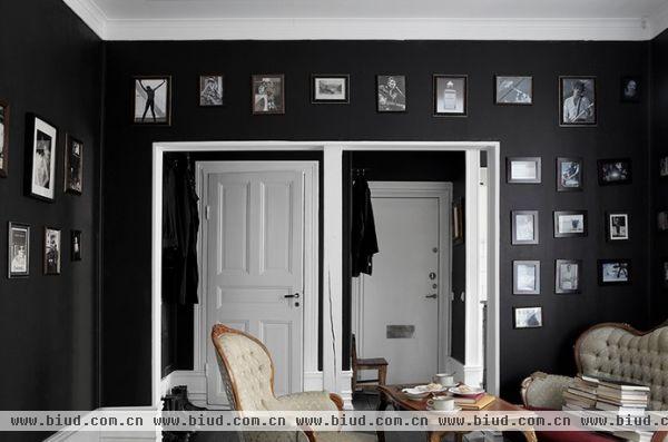瑞典黑白现代公寓 极具风格装饰家居
