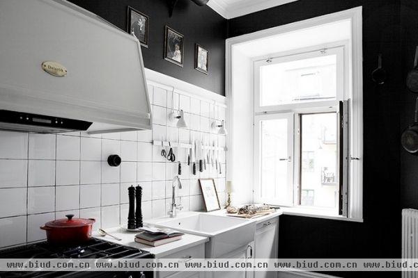 瑞典黑白现代公寓 极具风格装饰家居