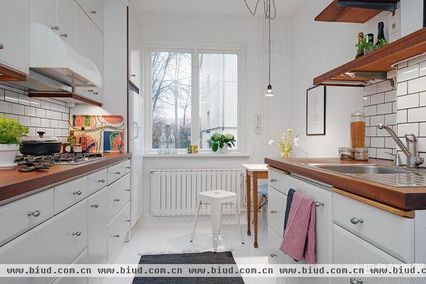 北欧装修厨房色彩效果图