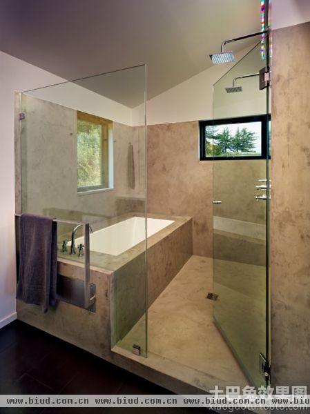 家装设计卫生间浴池图片欣赏