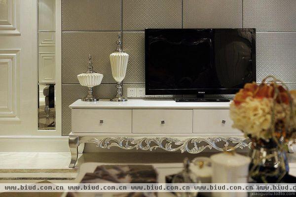 欧式风格客厅电视柜图片