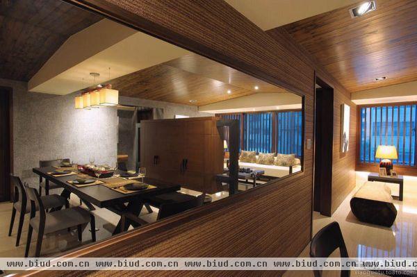 日式家装室内餐厅图片