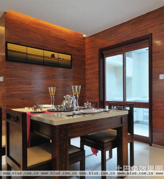 中式家居餐厅装修设计2014图片
