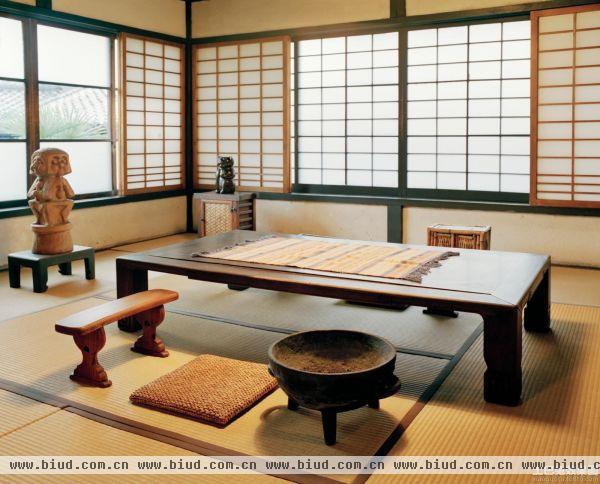 日式客厅榻榻米设计效果图