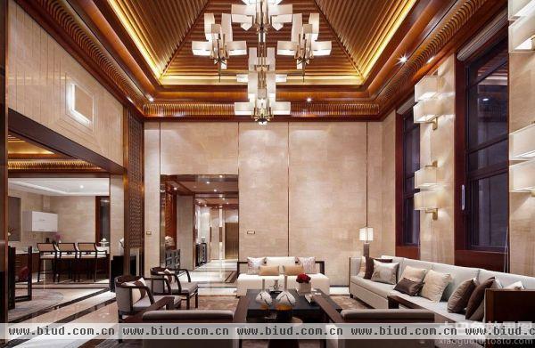 中式风格家装客厅效果图片
