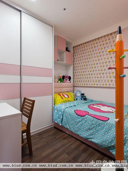 时尚7平米儿童房间色彩搭配效果图