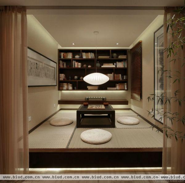 中式家居房间榻榻米装修图欣赏