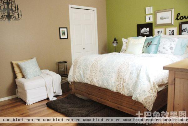 宜家风格简约一居室卧室装修效果图片