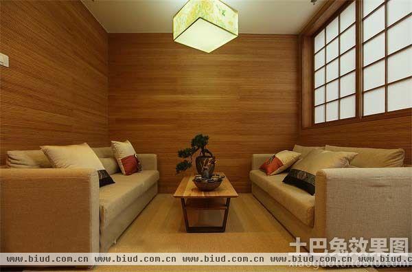 日式设计小客厅图片欣赏